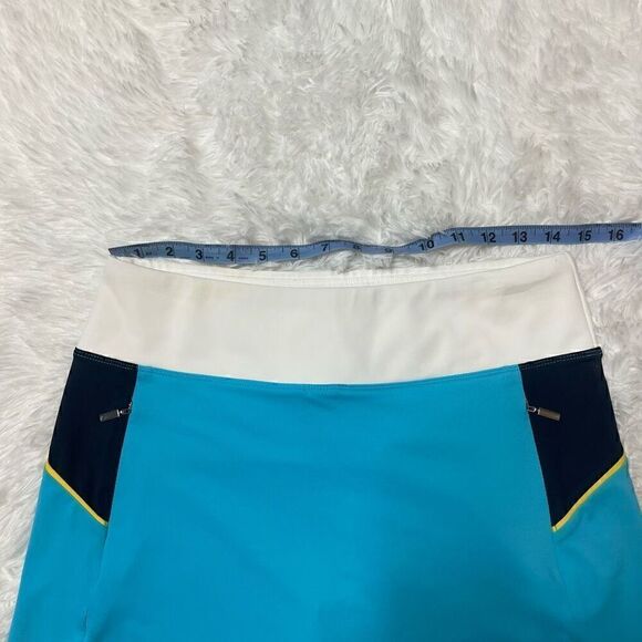Cutter and Buck Drytec 50 Tennis Skirt Skort Size Small Blue Built in Shorts Poc - Picture 2 of 8